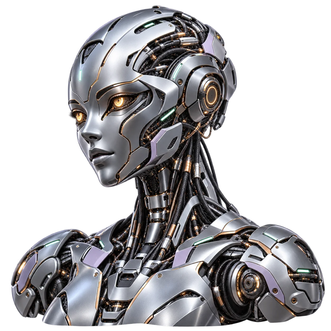 Recovery robot with modular shoulder plates